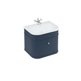 Burlington Chalfont Single Drawer Unit 650mm - Matt Blue- CH65B