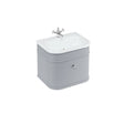 Burlington Chalfont Single Drawer Unit 650mm - Matt Grey - CH65G
