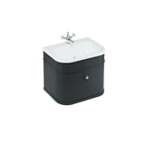 Burlington Chalfont Single Drawer Unit 650mm - Matt Black - CH65MB