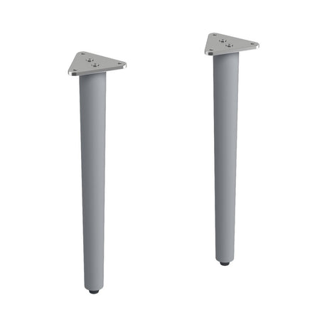 Burlington Chalfont Furniture Legs (Pair) Grey - CHLEGG