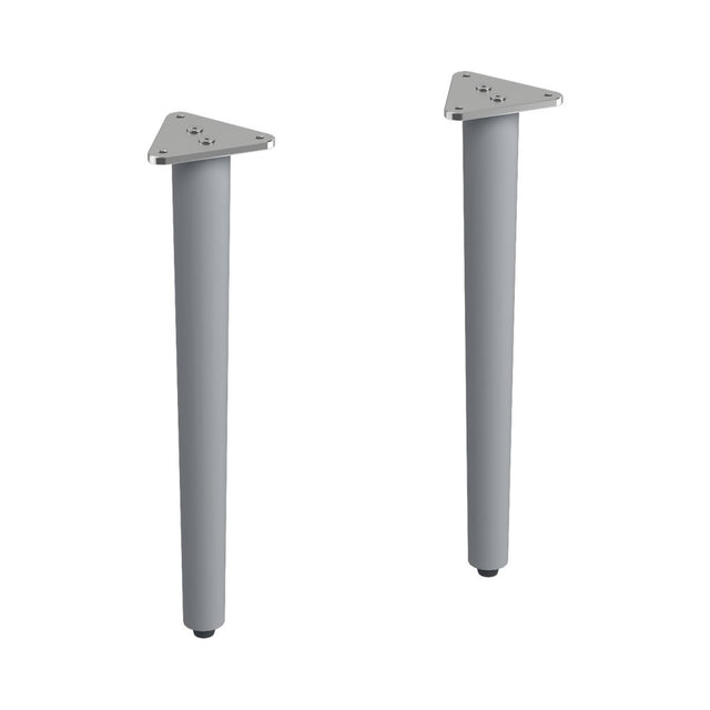 Burlington Chalfont Furniture Legs (Pair) Grey - CHLEGG