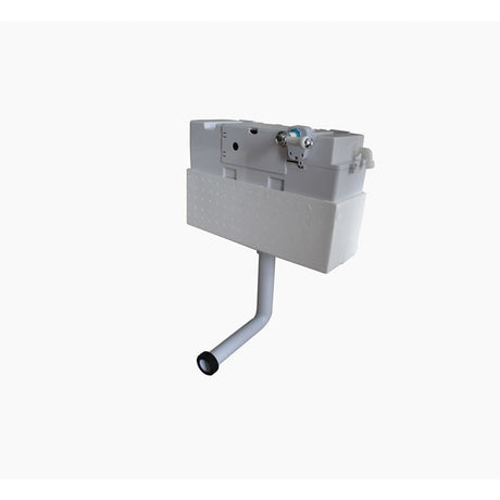 Burlington Front/Top Access Concealed Cistern with Walnut Lever Flush - F6CCWAL