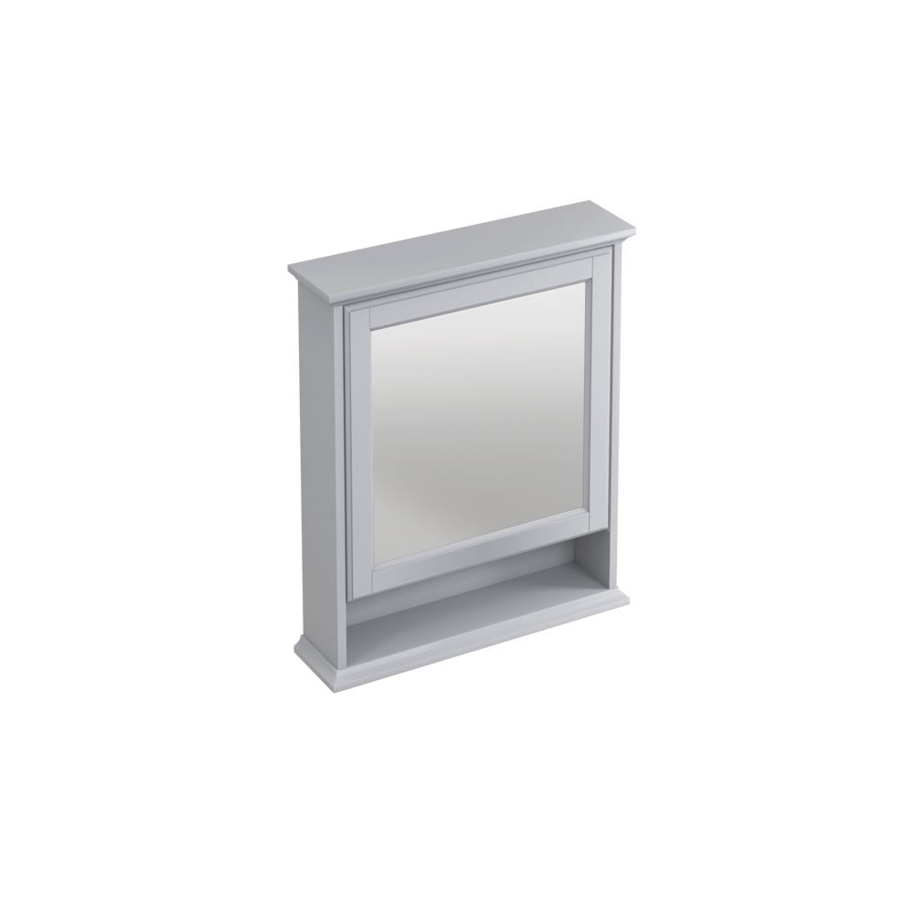 Burlington Mirror Cabinet with Single Door Classic Grey - SM6015G