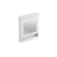 Burlington Mirror Cabinet with Single Door - Matt White - SM6015W