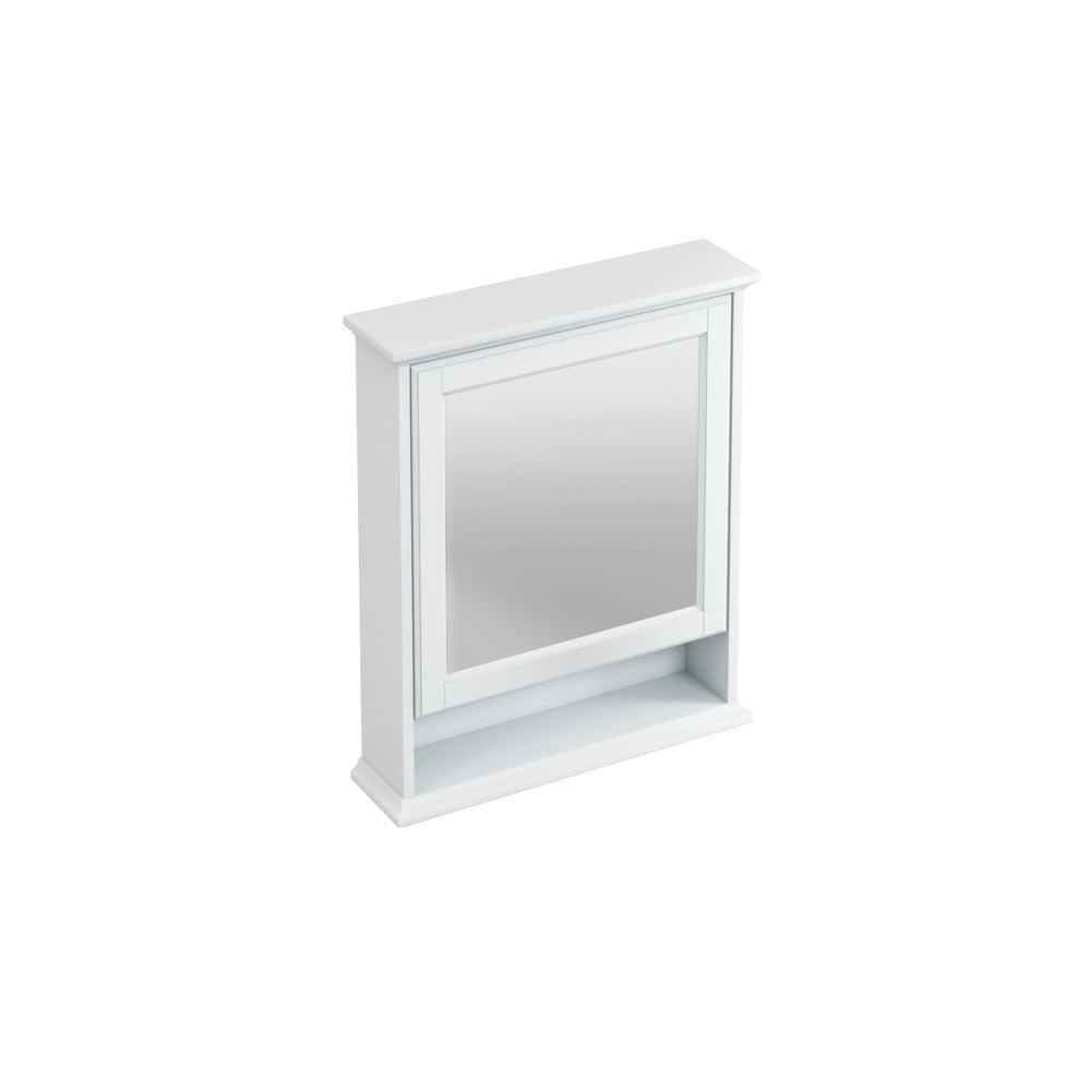 Burlington Mirror Cabinet with Single Door - Matt White - SM6015W