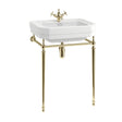 Burlington Basin Wash Stand (for 610mm Basins) Gold - T23AGOLD