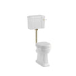 Burlington Low Level WC Flush Pipe Kit Gold (WC Pan & Cistern NOT Included) - T31GOLD
