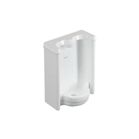 Burlington Whitcomb Waterless Urinal With Bracket - Gloss White - U2
