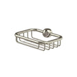 Burlington Arcade Soap Basket for use with Vertical Riser - Nickel - V23NKL - TAP 'N' SHOWER
