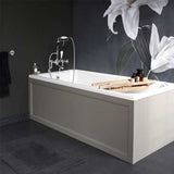Burlington Arundel Double Ended Bath - White - E31