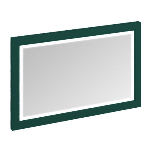 Burlington Framed Mirror with LED Illumination 1200mm - Matt Green - M12MMG - TAP 'N' SHOWER