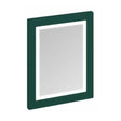 Burlington Framed Mirror with LED Illumination - Matt Green - M6MMG - TAP 'N' SHOWER