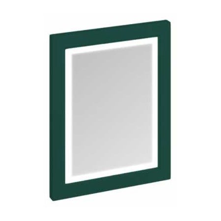 Burlington Framed Mirror with LED Illumination - Matt Green - M6MMG - TAP 'N' SHOWER