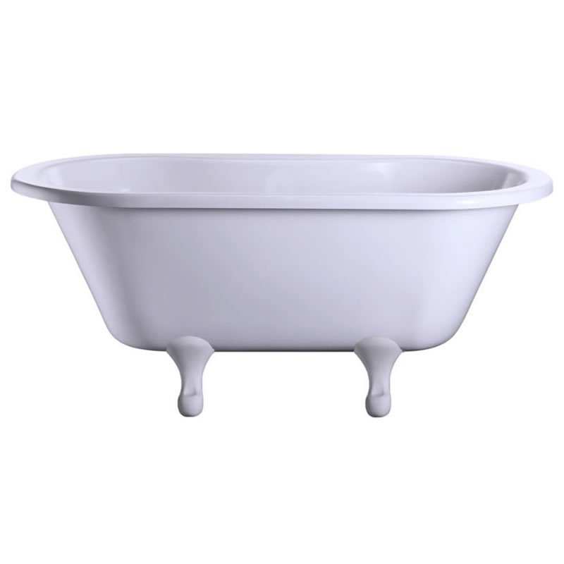Burlington Windsor 1500mm x 750mm Traditional Freestanding Double Ende