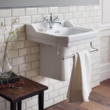 Burlington Victorian White 2 Tap Hole Basin 56cm - B22TH