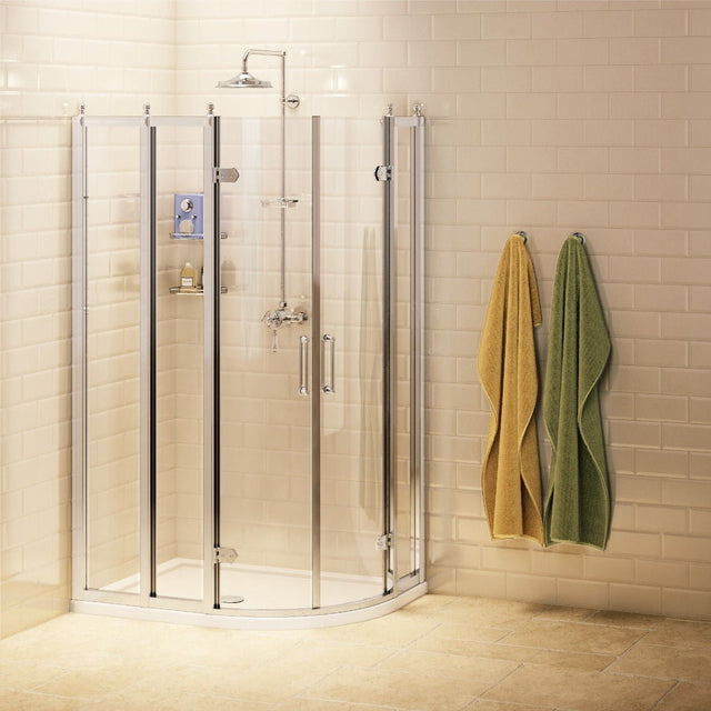 Burlington Glass Inline Panel 300mm - C16 - TAP 'N' SHOWER