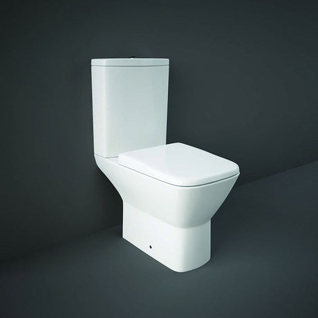 RAK Compact Close Coupled Dual Flush Cistern - White - COMCIST