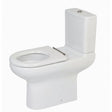 RAK Compact Special Needs High Rimless Close Coupled Full Access Open Back WC Pan 750 - White - COMPAN750