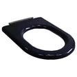 RAK Compact Special Needs Seat without Lid in Blue for Rimless WC Pans - COMSEATSNBLUE