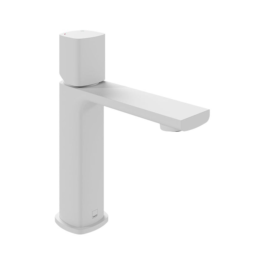 Vado Cameo Leverless Mono Basin Mixer Tap - Matt White - CAM-100/SB-MW