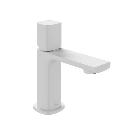 Vado Cameo Leverless Mini Mono Basin Mixer Tap - Matt White - CAM-100M/SB-MW