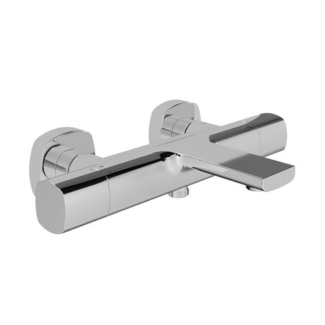 Vado Cameo Wall Mounted Exposed Thermostatic Bath Shower Mixer - Chrome - CAM-123T-CP