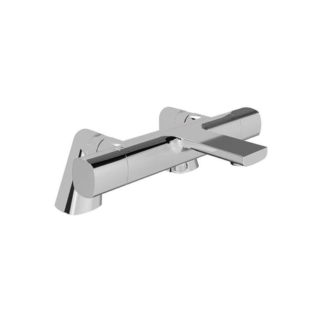 Vado Cameo Deck Mounted Exposed Thermostatic Bath Shower Mixer - Chrome - CAM-131T-CP