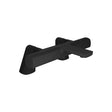 Vado Cameo Deck Mounted Exposed Thermostatic Bath Shower Mixer - Matt Black - CAM-131T-MB