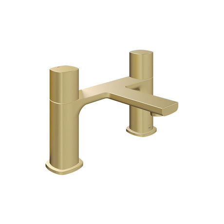 Vado Cameo Deck Mounted Bath Mixer - Satin Brass - CAM - 137 - SBR - TAP 'N' SHOWER