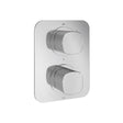 Vado Cameo 3 Outlet 2 Handle Concealed Thermostatic Valve - Chrome - CAM-148D/3-CP
