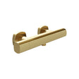 Vado Cameo Wall Mounted Thermostatic Exposed Shower Bar Valve - Satin Brass - CAM-149T-SBR