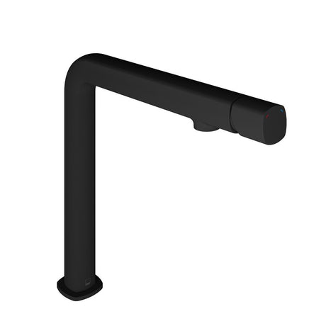Vado Cameo Deck Mounted Kitchen Mixer - Matt Black - CAM-150-MB