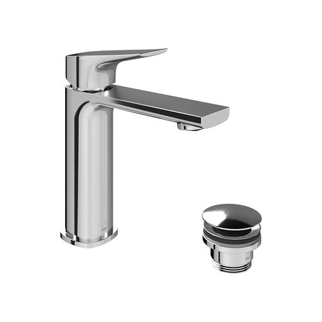 Vado Cameo Lever Mono Basin Mixer for Low Pressure System and Universal Basin Waste - Chrome - CAM-200/CC-LP-CP