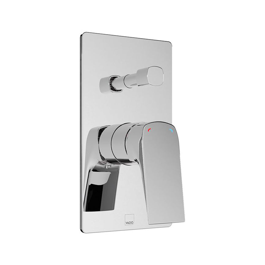 Vado Cameo Concealed 2 Outlet Manual Valve - Chrome - CAM-247A-CP