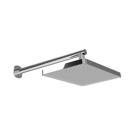 Vado Cameo Fixed Rectangular Shower Head With Wall Mounted Arm - Chrome - CAM - HEAD/SA - CP - TAP 'N' SHOWER