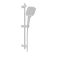Vado Cameo Multi Function Slide Rail Shower Kit - Matt White - CAM-MFSRK-MW
