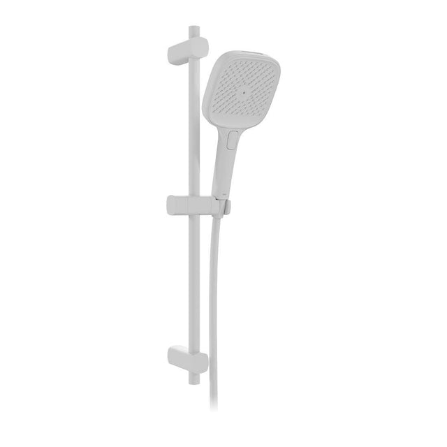 Vado Cameo Multi Function Slide Rail Shower Kit - Matt White - CAM-MFSRK-MW