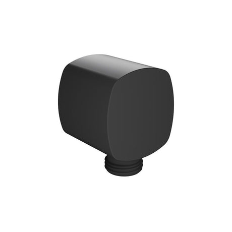 Vado Cameo Soft Square Wall Outlet - Matt Black - CAM-OUTLET-MB