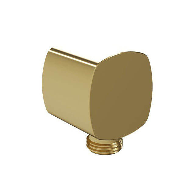 Vado Cameo Soft Square Wall Outlet - Satin Brass - CAM-OUTLET-SBR