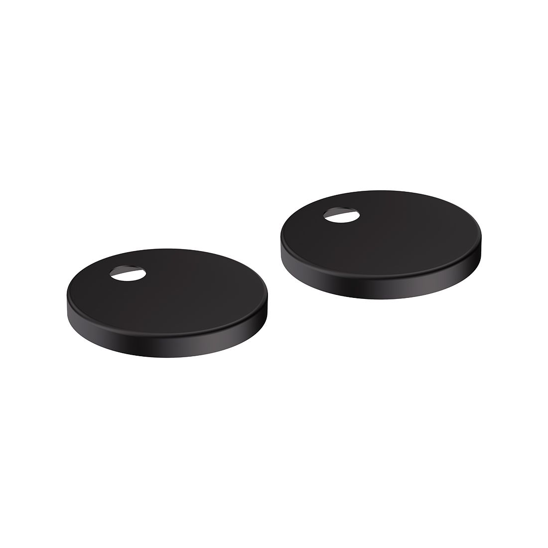 Vado Cameo Toilet Seat Hinge Cover - Matt Black - CAM-TSHC-MB
