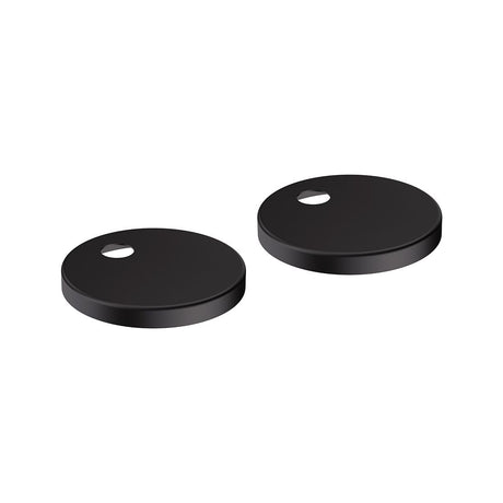 Vado Cameo Toilet Seat Hinge Cover - Matt Black - CAM-TSHC-MB