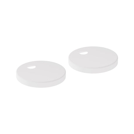 Vado Cameo Toilet Seat Hinge Cover - Matt White - CAM-TSHC-MW