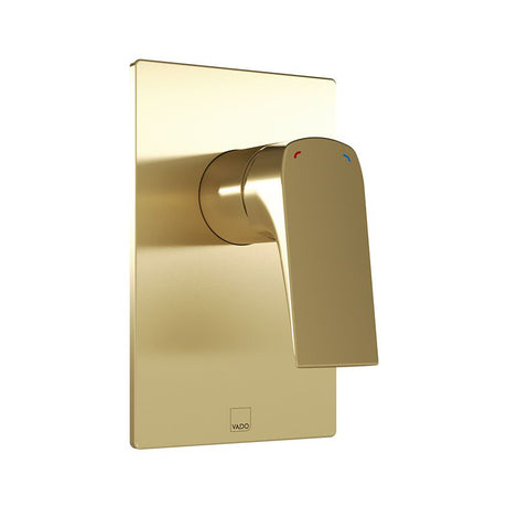 Vado Cameo Concealed 1 Outlet Manual Valve - Satin Brass - CAM-245A-SBR