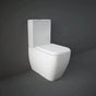 Rak Metropolitan Close Coupled Back To Wall Deluxe Pan ONLY - White - METCCBTWPAN-DL