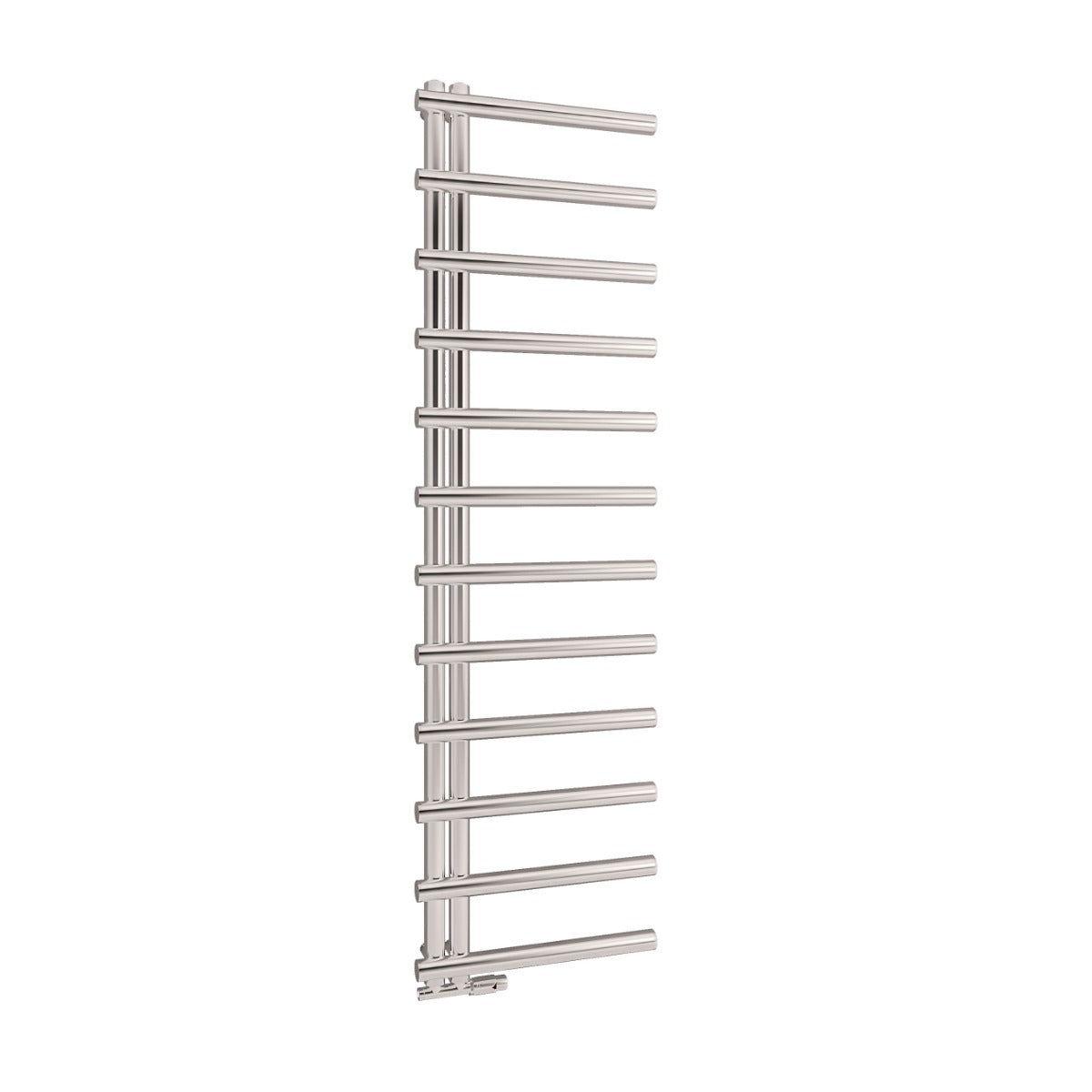Scudo Carlo Designer Towel Radiator 1750 x 500mm - Chrome - CARL1750-500-C