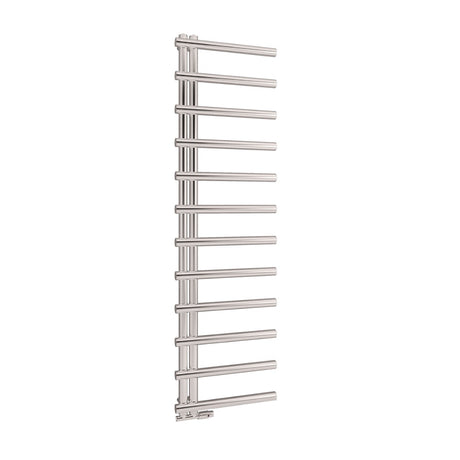 Scudo Carlo Designer Towel Radiator 1750 x 500mm - Chrome - CARL1750-500-C