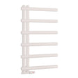 Scudo Carlo Designer Towel Radiator 850 x 500mm - White - CARL850-500-W