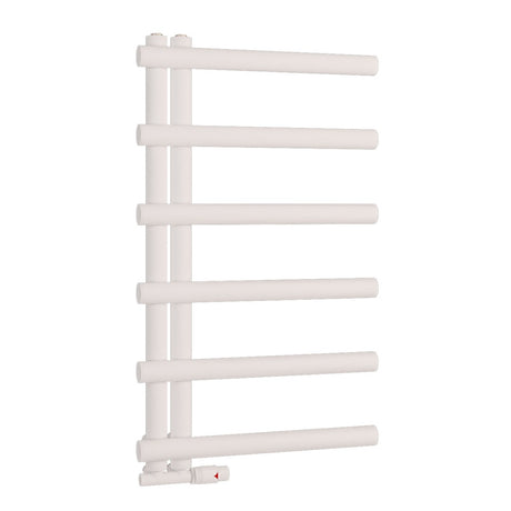 Scudo Carlo Designer Towel Radiator 850 x 500mm - White - CARL850-500-W