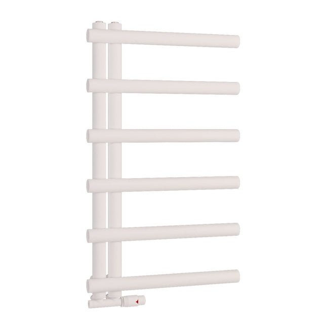 Scudo Carlo Designer Towel Radiator 850 x 500mm - White - CARL850-500-W
