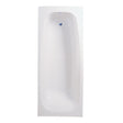 Frontline Aquabathe Caymen Tungstenite Bath 1200x700mm - White - SI800004T